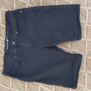 Polo Club men's black stretch jean shorts 36W